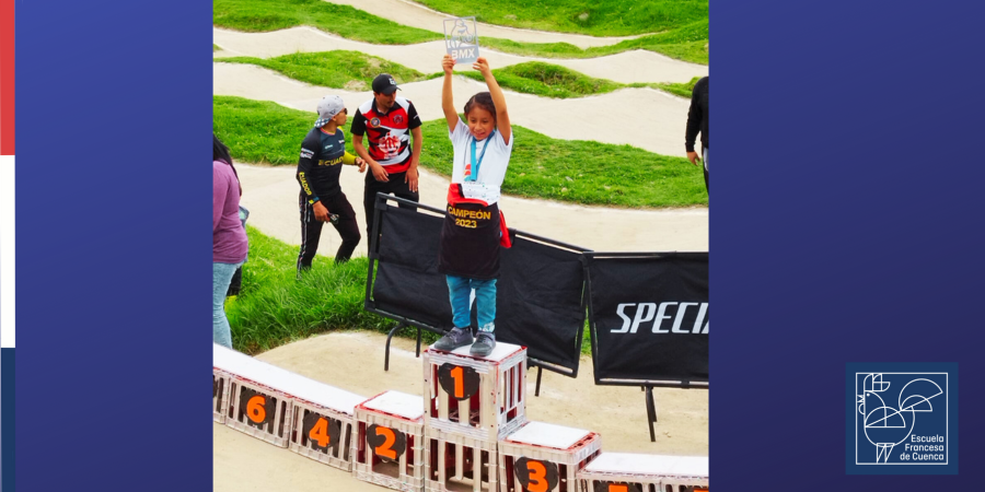 Matilde Araujo, campeona en BMX