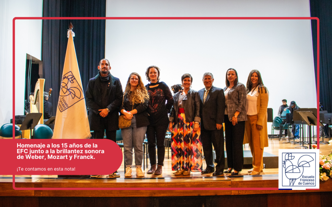 Concierto en homenaje a los 15 años de la Escuela Francesa de Cuenca: una noche de arte y celebración