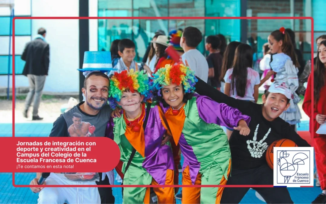 Jornadas de integración con deporte y creatividad en el Campus del Colegio de la Escuela Francesa de Cuenca